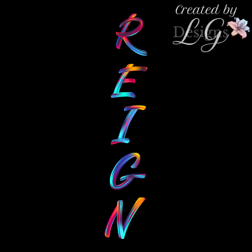 Custom typography graphic